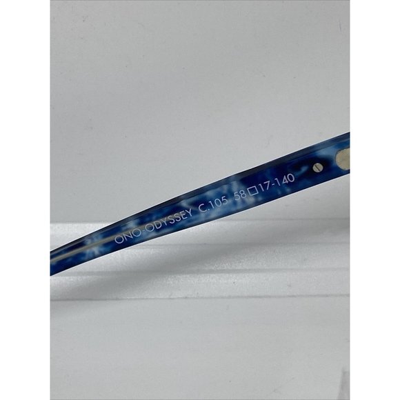 O\'NEILL ONO-Odyssey 105 Eyeglasses Frames 58-17-140 Blue Swirl New + New Case main image 8